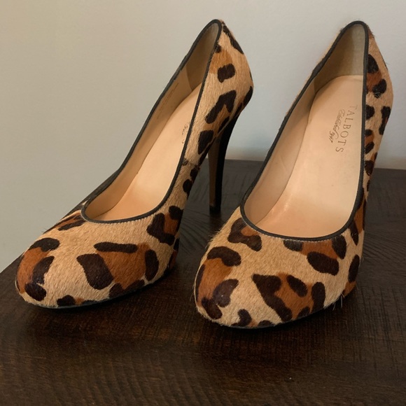 Talbots Shoes - Talbots Animal Print Heels